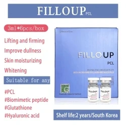 Pcl Filloup usada para regenerar las fibras de colágeno y fibras elásticas, restaurar la elasticidad de la piel y el blanco de relleno de Piel Piel Reguventing Pcl Booster Mesoterapia inyectar