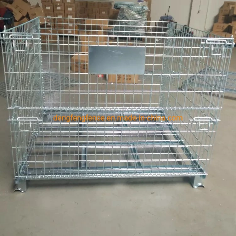 Cage de stockage pour conteneur de fils galvanisés Hot DIP soudés pour utilisation intensive