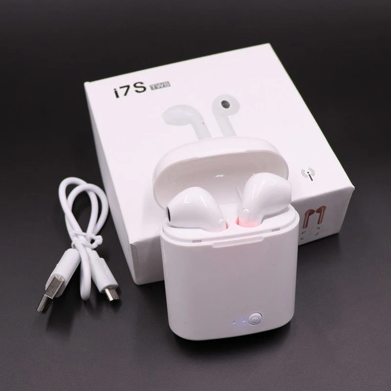 Dual Wireless Earbuds True Twins Headset in-Ear Bluetooth Headphones