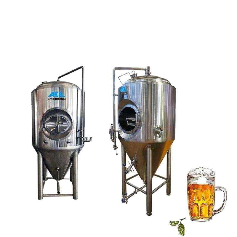 Mejor Precio 200L 250L 300L 400L 500L 10hl 20hl 50hl Fermentador industrial de cerveza fermentadora Unitank fermentador isobárico