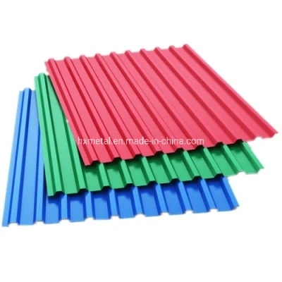 Aluminum Alloy 3003 3105 Color Coated Aluminium Roofing Sheet