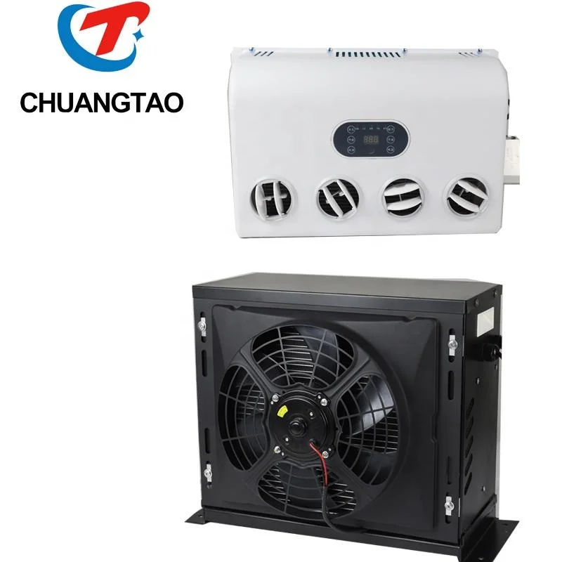 12V 24V Electric Parking Air Conditioner Split Parking Cooler for Trucks Excavator