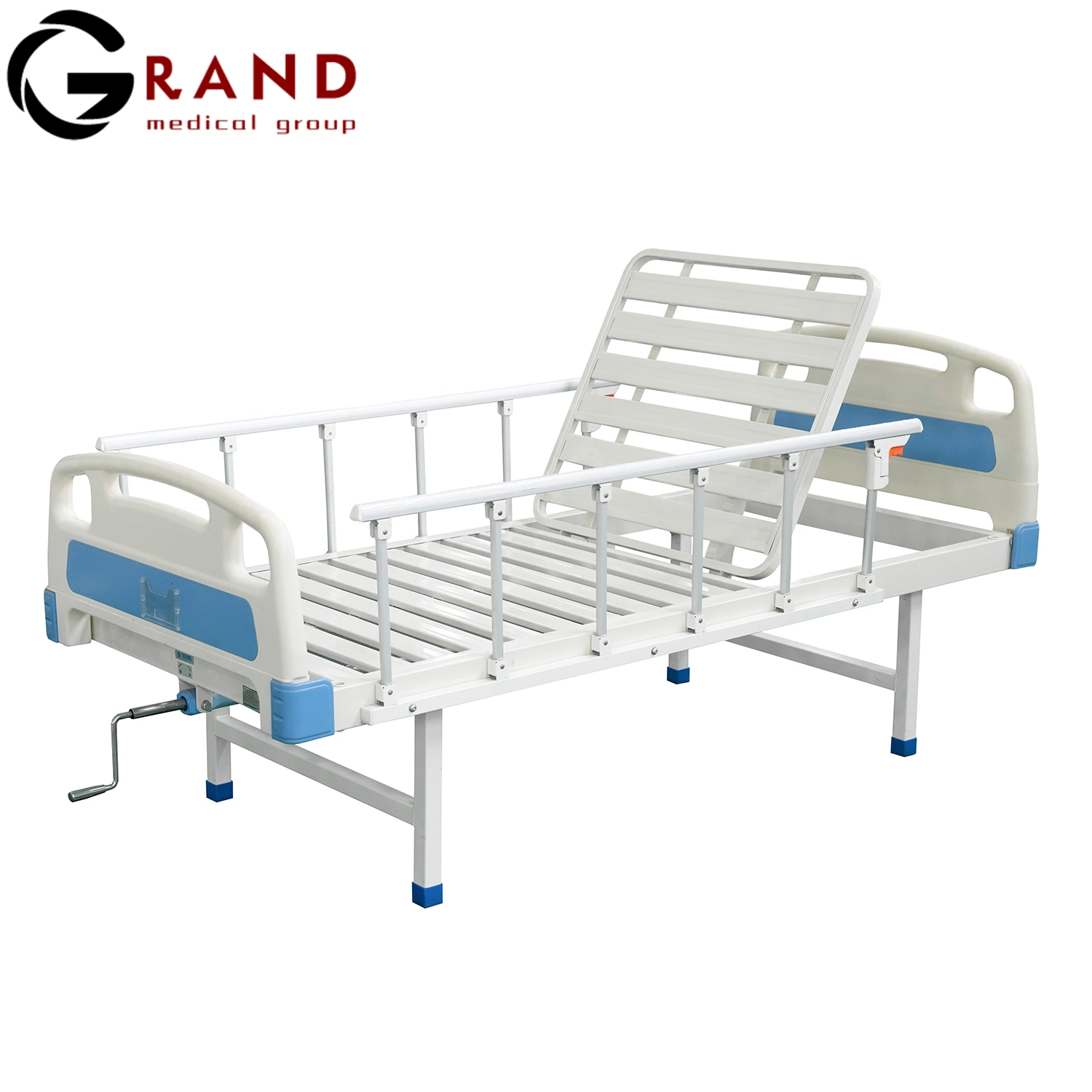 Best Choice and Best Discounts Manual Surgical Double Crank Hospital Bed Hospital Furniture for ICU Patient