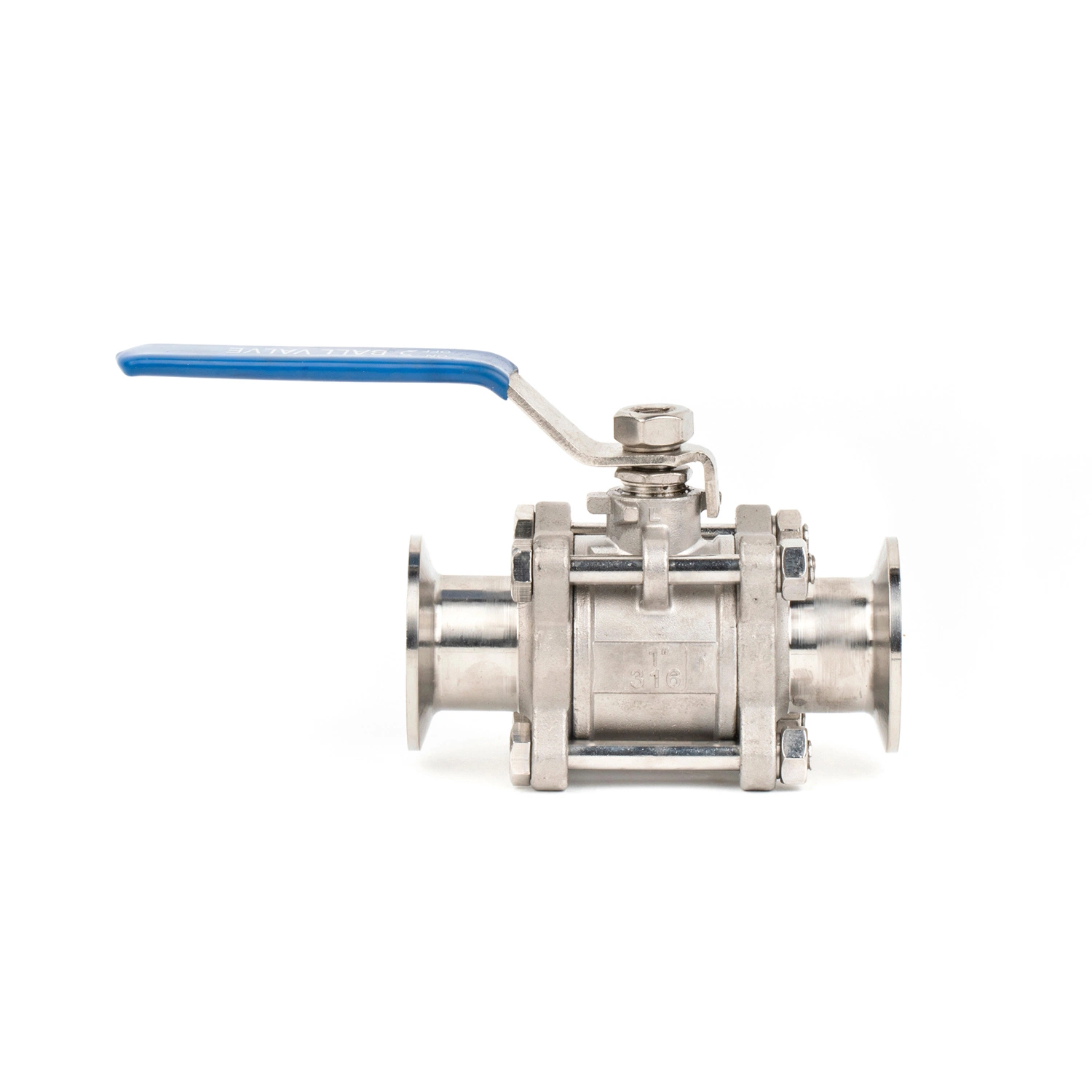 Floating Stainless Steel SS304/SS316L Clamp Type Hygienic Non-Retention Sanitary 3PCS Ball Valve &Globe Valve Price