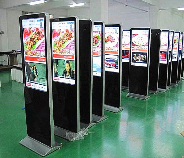 Werbung Display Bildschirm Digital Signage Ad Player Kiosk Mall Werbung Kiosk mit 32-Zoll-Touchscreen für CE-Zertifikate