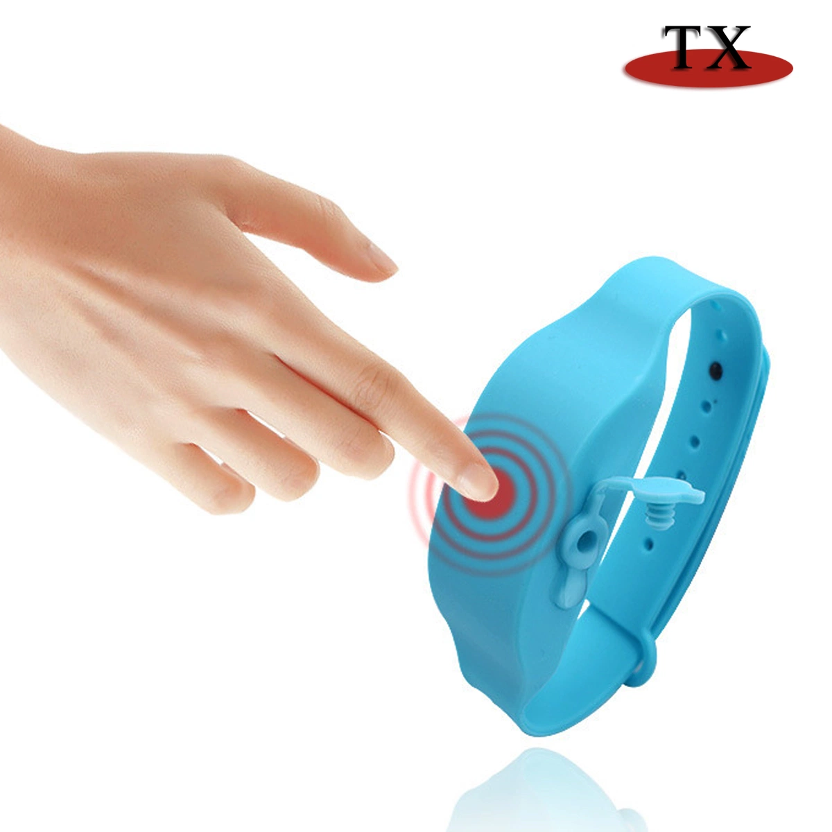 Adults Portable Gel Silicone Hand Sanitizer Wristband Bracelet for Promotional Gifts