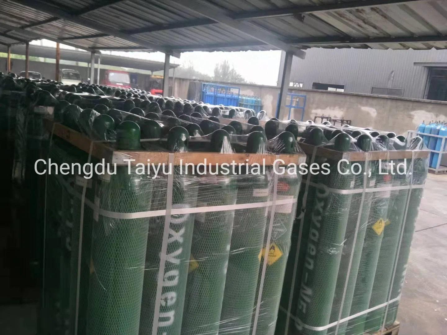 Original Factory Industrial Gas Ultra High Purity 99.999% O2 Gas Oxygen 40L/150bar 50L/200bar