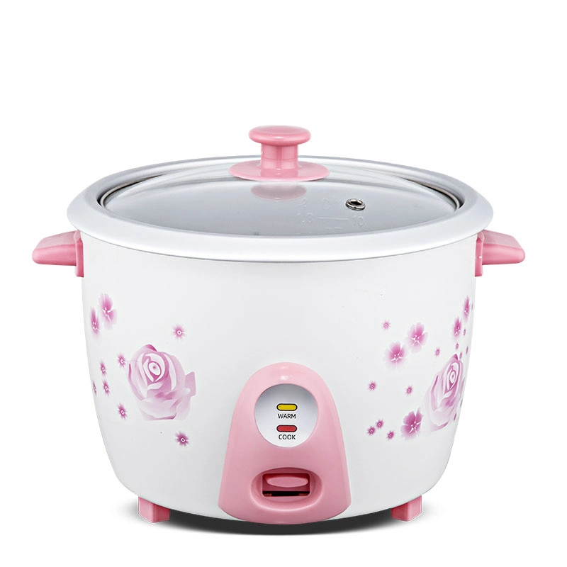 New Arrival Plastic Handle Set Electric Drum Rice Cooker 1.8L