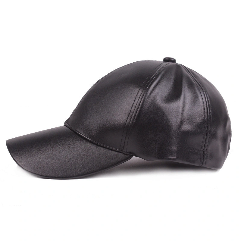 Sport Adjustable Hat Lightweight Leather Baseball Cap Outdoor Durable Trendy Ci13558