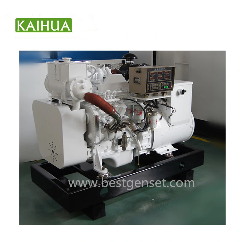 30~1000kVA Cummins Magnetic Marine Power Generator Set with Diesel Engine for Ship Vessel Yacht