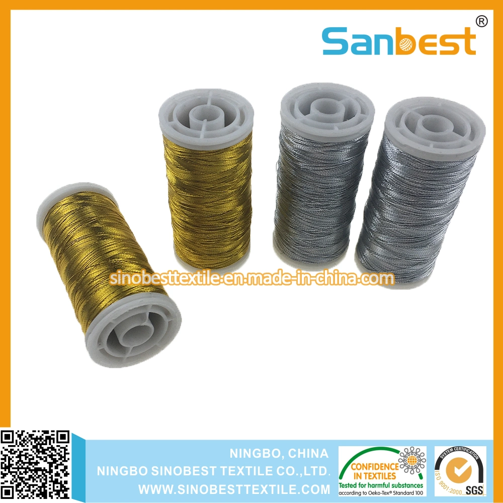 Metallic Embroidery Thread 150d/1, 200m/Reel