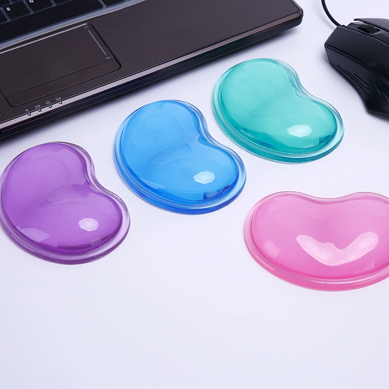Computer Mouse Hand Support Cushion Pad, Heart-Shaped Wrist Pad