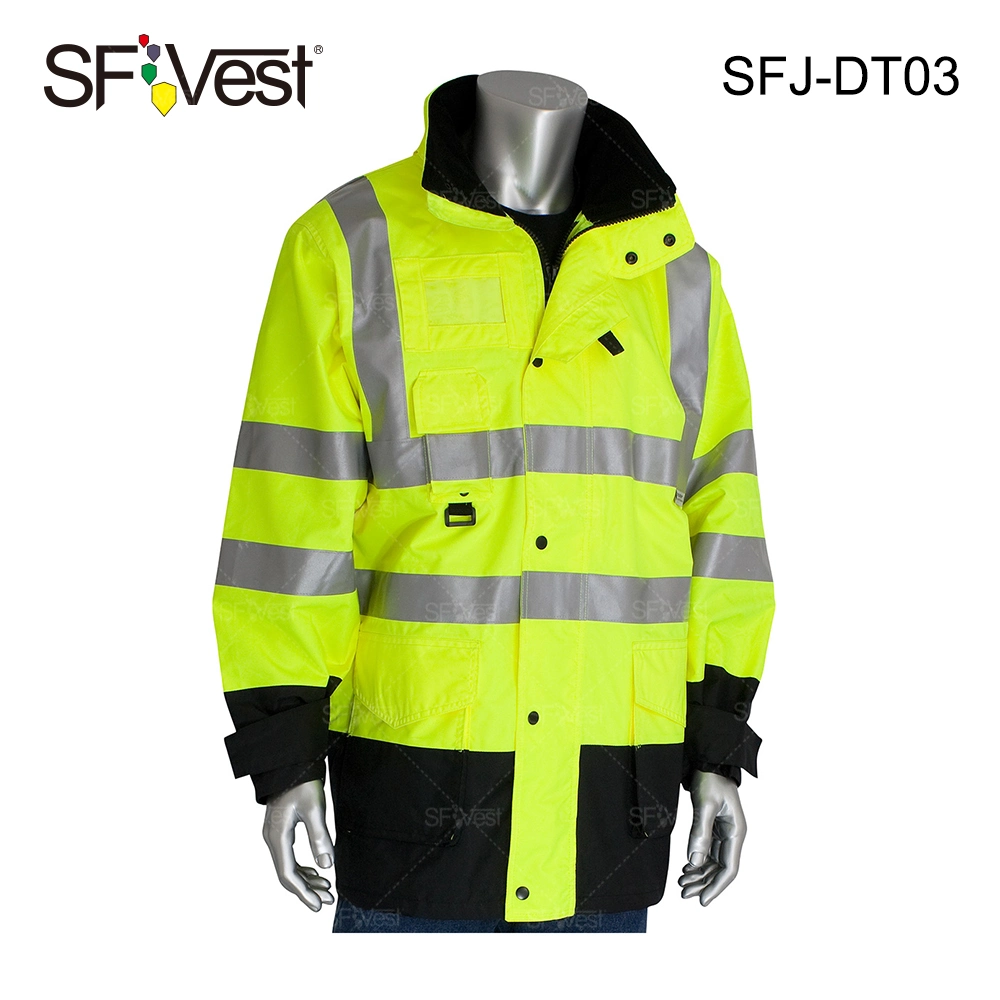 Standard Sports Construction PPE Hi Viz Water Proof Work Wear 3in1 Apparel