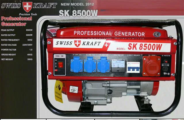 2kw 2kVA Kraft suizo SK8500W Los generadores de Mini portátil profesional