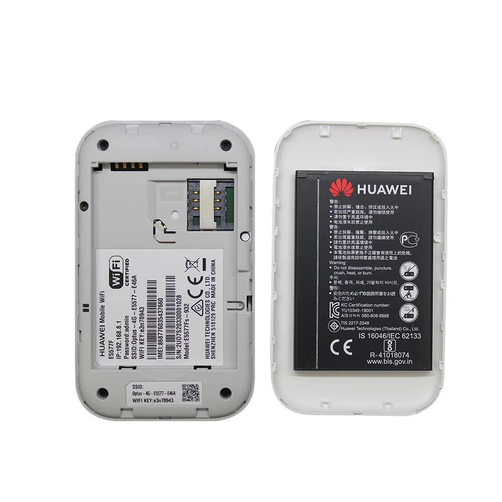 Huawei mobile WiFi E5577 E5577FS-932 4G 150 Mbits/s LTE Hotspot Mifi Cat4 poche 4G routeur WiFi sans fil