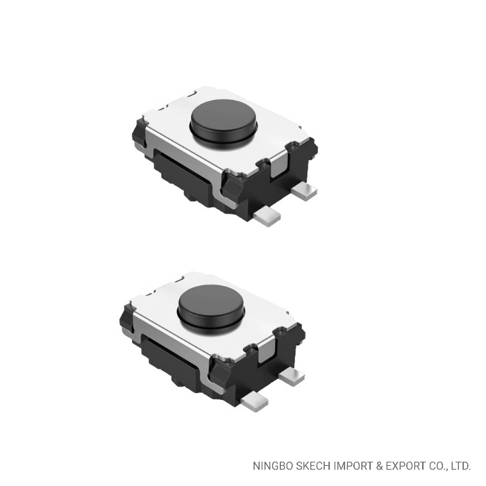 4,7 x 3,5 mm Mini SMD/SMD Taktiler Mikroschalter, vertikaler Druckknopf Flacher Klemmenschalter