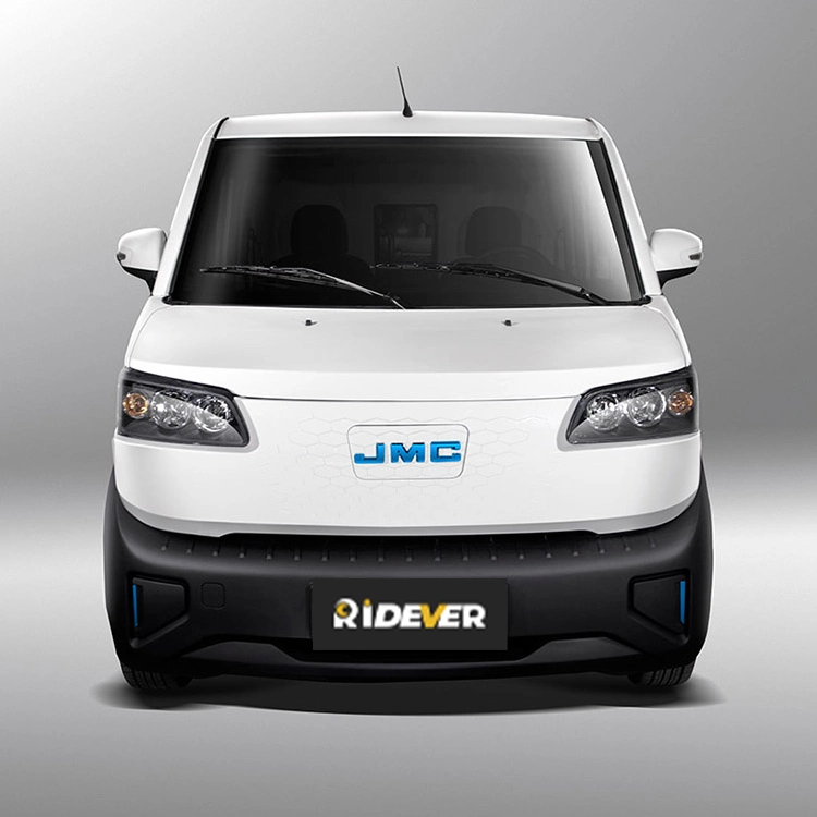 Ridever 2023 Mini EV Van Fashion and Practical Style Jmc E New Energy Car Electric Van 2 Seater Cargo Box EV Van for Sale