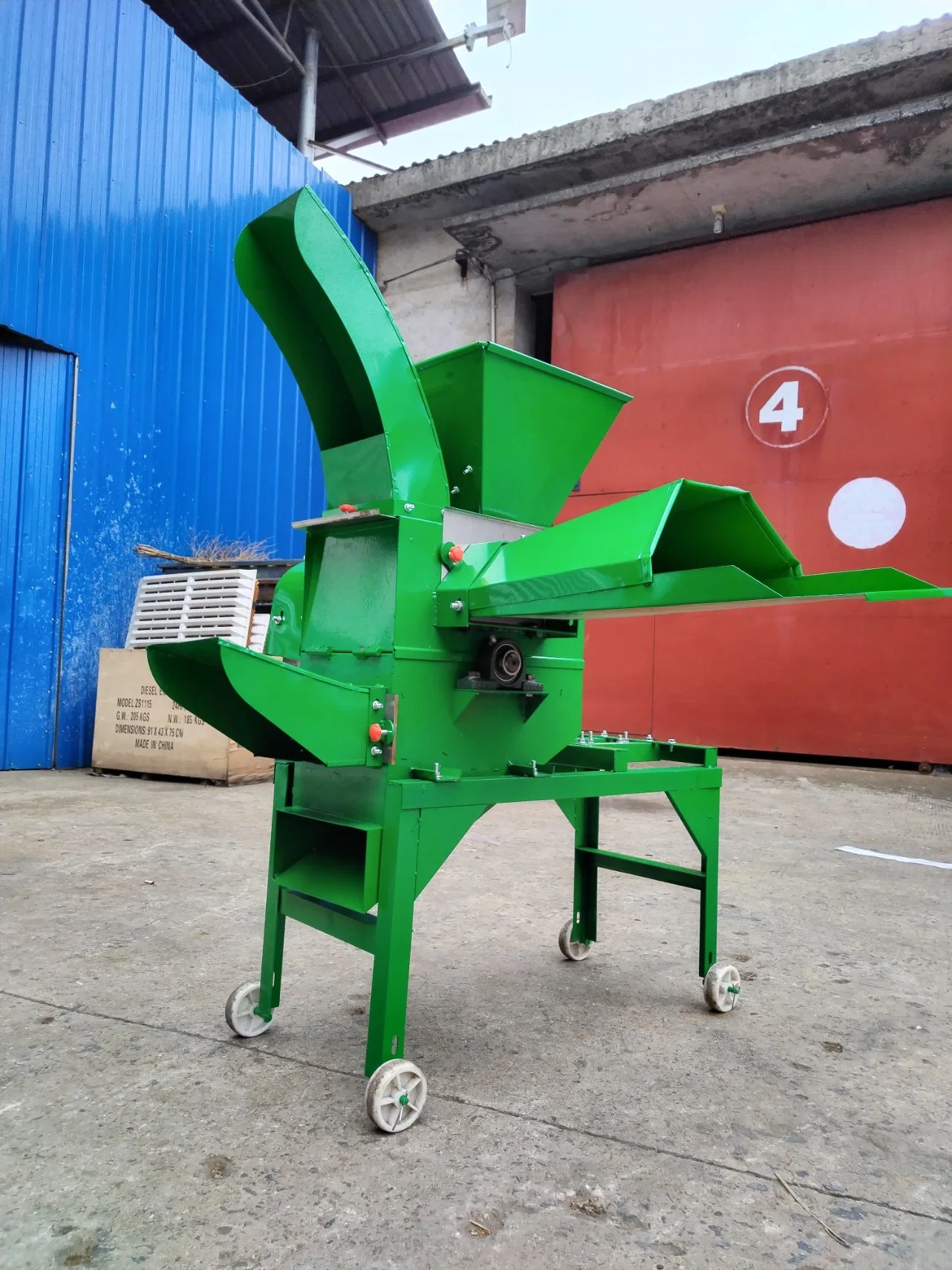 Factory Direct Sale Multifunction Grass Chopper House Using Chaff Cutter Feed Processing Machine