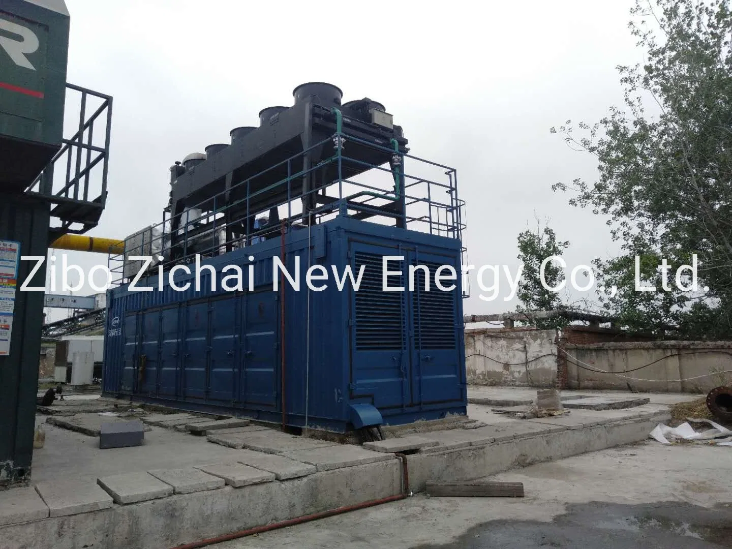 Zibo Low Speed Continous Operation Sugarcane Residue Bagasse Maze Residue Fired Electric Generator