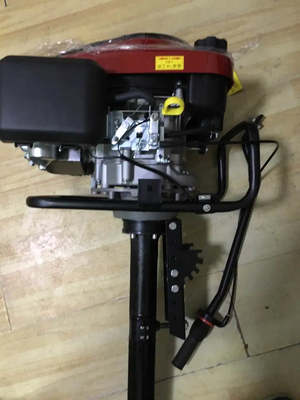 Hot Selling 196cc Outboard Motor Outboard Engine, 4-Cycle Loncin Engined, Long Cast Iron Shaft