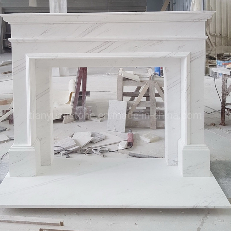China Marble Stone Fireplace for House Decoration