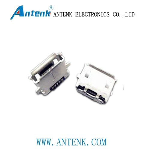 Micro USB Female Connector 5pin SMT Socket