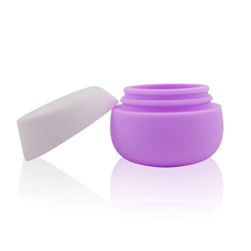 Portable Grau Alimentício 20ml de Silicone jarra de cosméticos para viagens