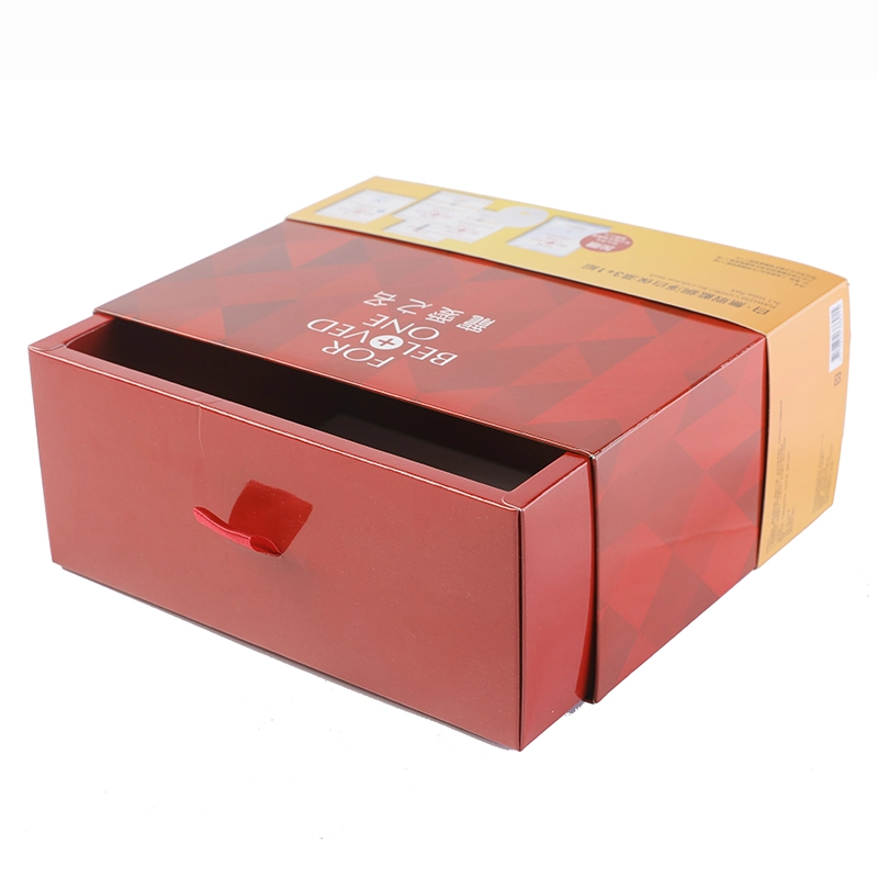 Customized Factory Logo Printing Boutique Gift Box Crinckle Paper Handle