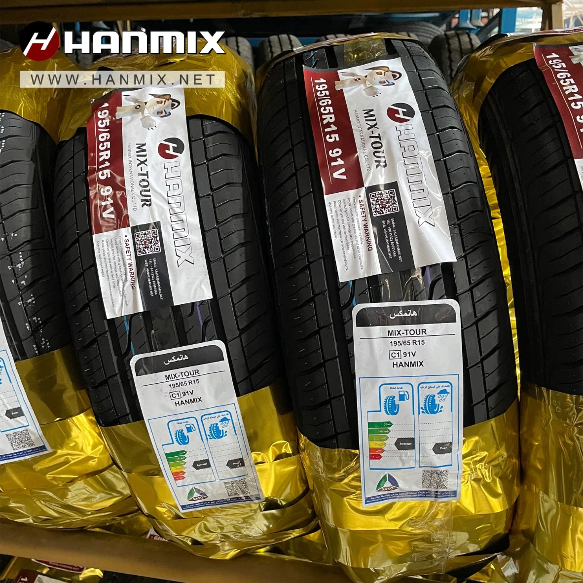 Hanmix Brand Mix-Tour neumáticos PCR neumáticos radiales de automóviles de pasajeros neumáticos altos Rendimiento realizado en China 175/70r13 185/70r14 195/70r14 185/65r15 195/65r15 205/65r16 215/60r16