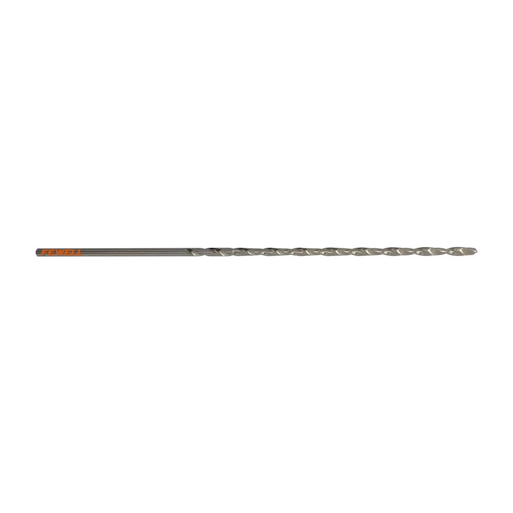 Russian Market 3X150mm Extra Long 4241 HSS Twist Drill Bit for Drilling Wood, Thin Iron