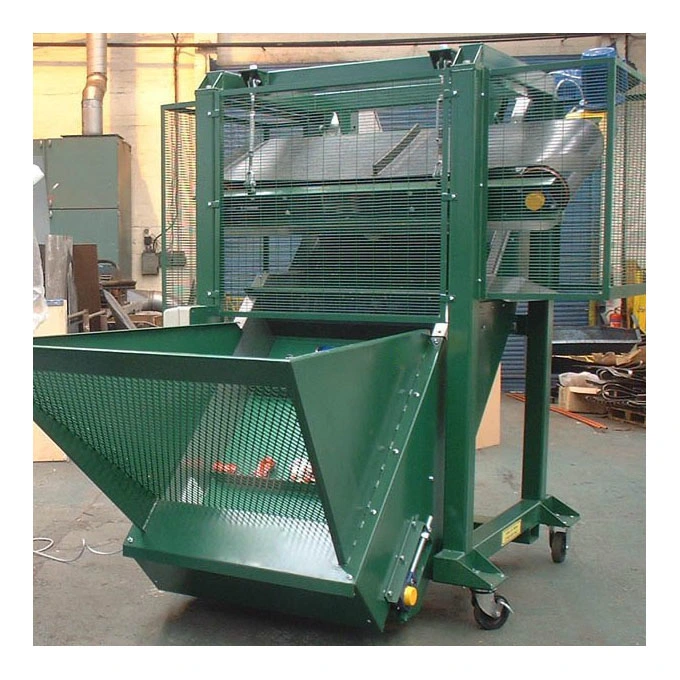 Suspension Magnetic Separator Mobile Conveyor Systems Removal Metal for Plastic Recycling Industry