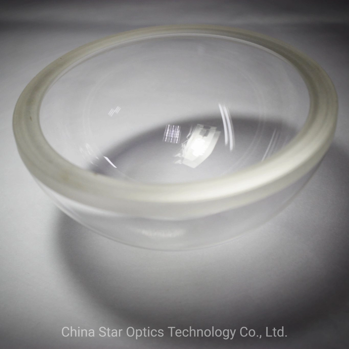 Le verre optique BK7 Dia personnalisé110mm lentille dôme sans revêtement de lentille de Dome