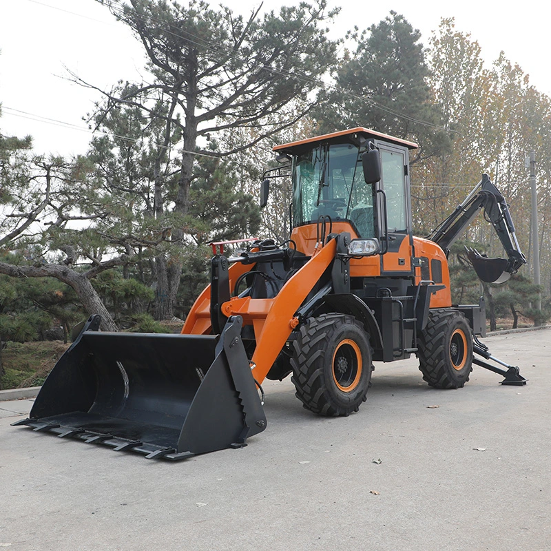 Cheap Small Backhoe Loader Compact Backhoe Loader 4X4 EPA