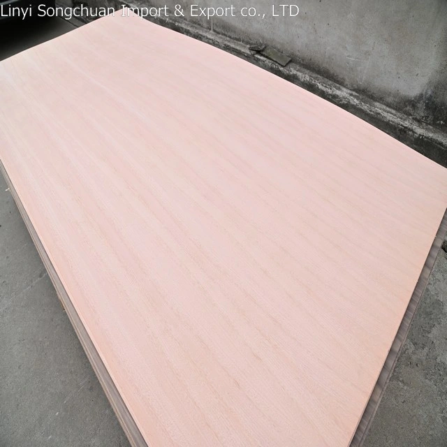 Wholesale/Supplier 4*8FT 18mm Poplar Core Sapele Plywood Sheet for Wood Furniture