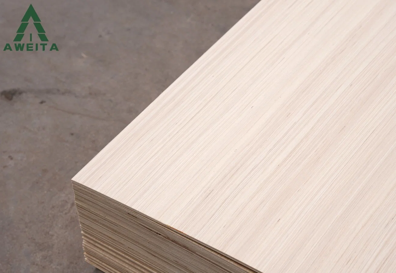 Factory Poplar Veneer Recon Plywood Engineered Veneer Plywood Commercial Plywood