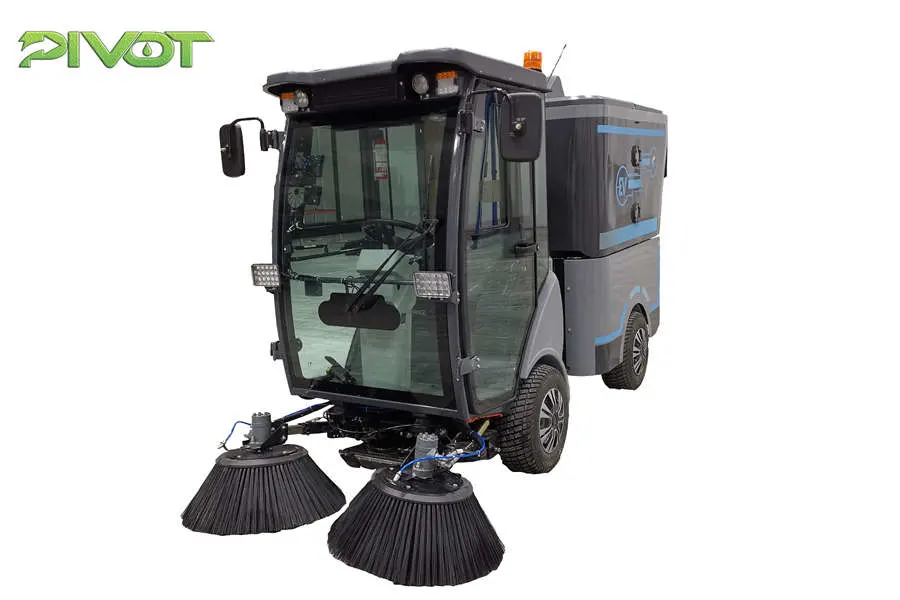 Ride on Electric Street Road Floor Sweeper Powered by Li-Battery/ Sweeping Truck