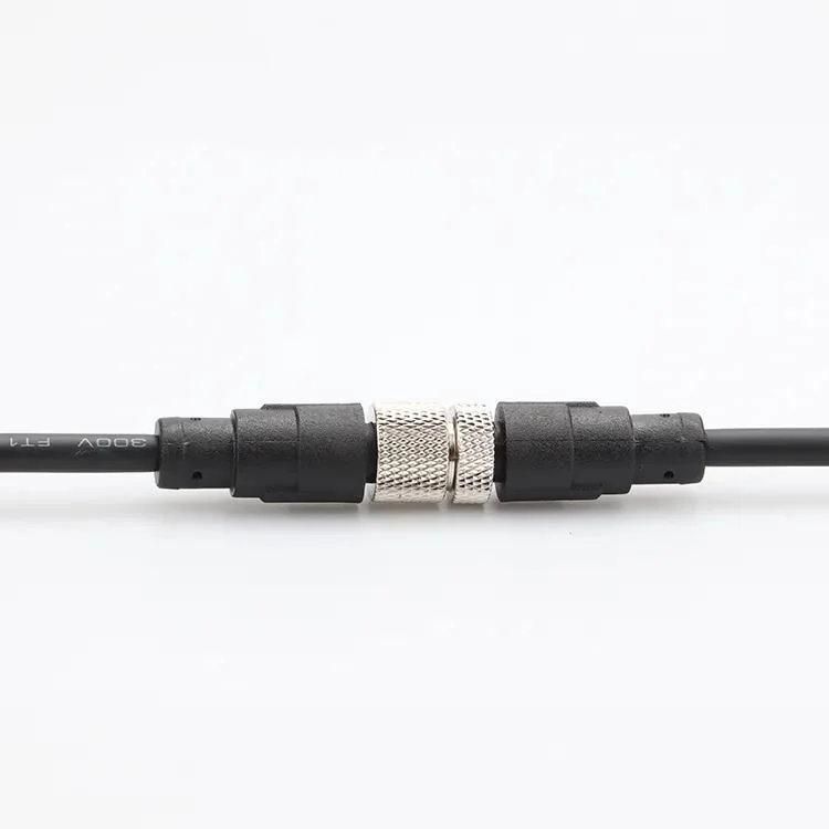 Cable de sensor hembra 5pin cable de conector IP67 impermeable M12 personalizado