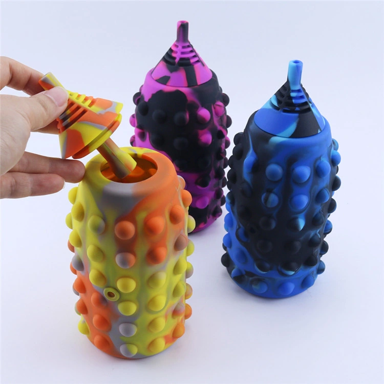 Herb Accessories Custom Silicone Tobacco Bottle Smoker Smoking Products