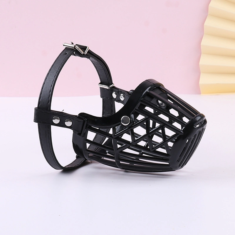 Strong Plastic Dogs Muzzle Basket Design Anti-Biting Pet Accessories