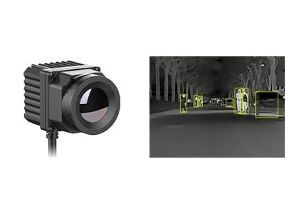 Uncooled 384x288/17&mu;m Night Vision Infrared Thermal Imaging Car Camera System