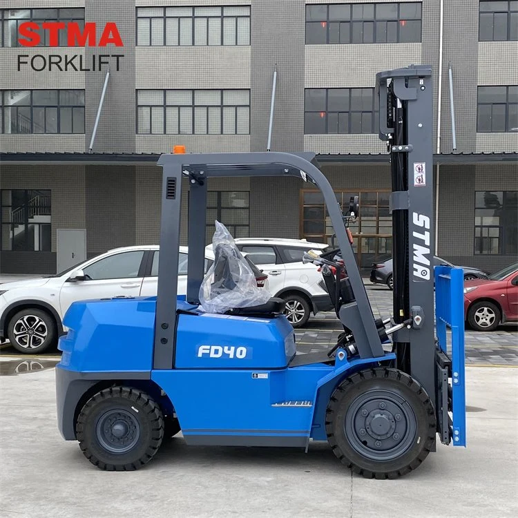 Stma Forearm Forklift Industrial Lift Truck Cargo Forklift Truck with 4500mm Triplex Mast