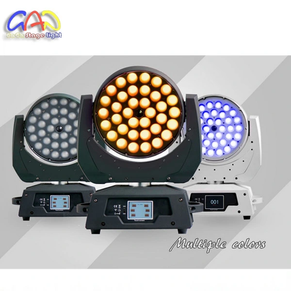 36PCS*15W 5in1 RGBWA LED Moving Head Zoom Beam Light