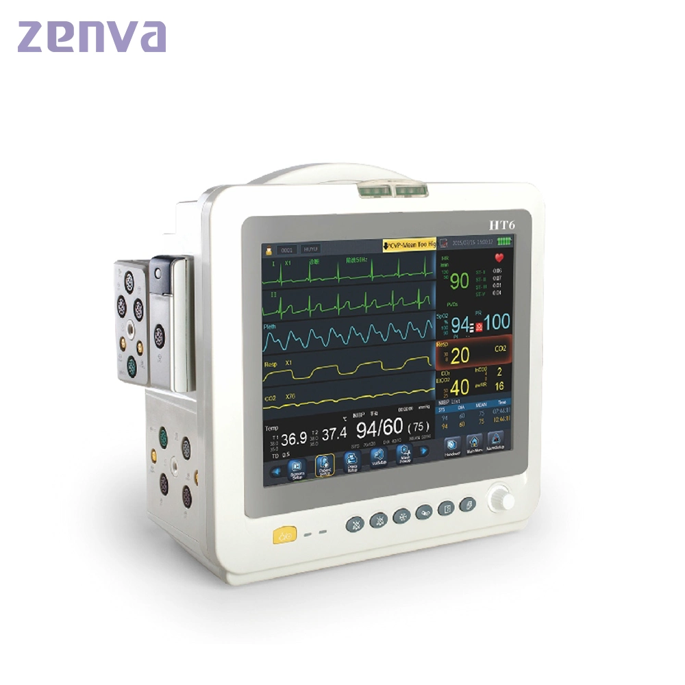 Multiparameter Multi-Paramter Handheld Vital Color Display CE Multi-Parameter Patient Monitor