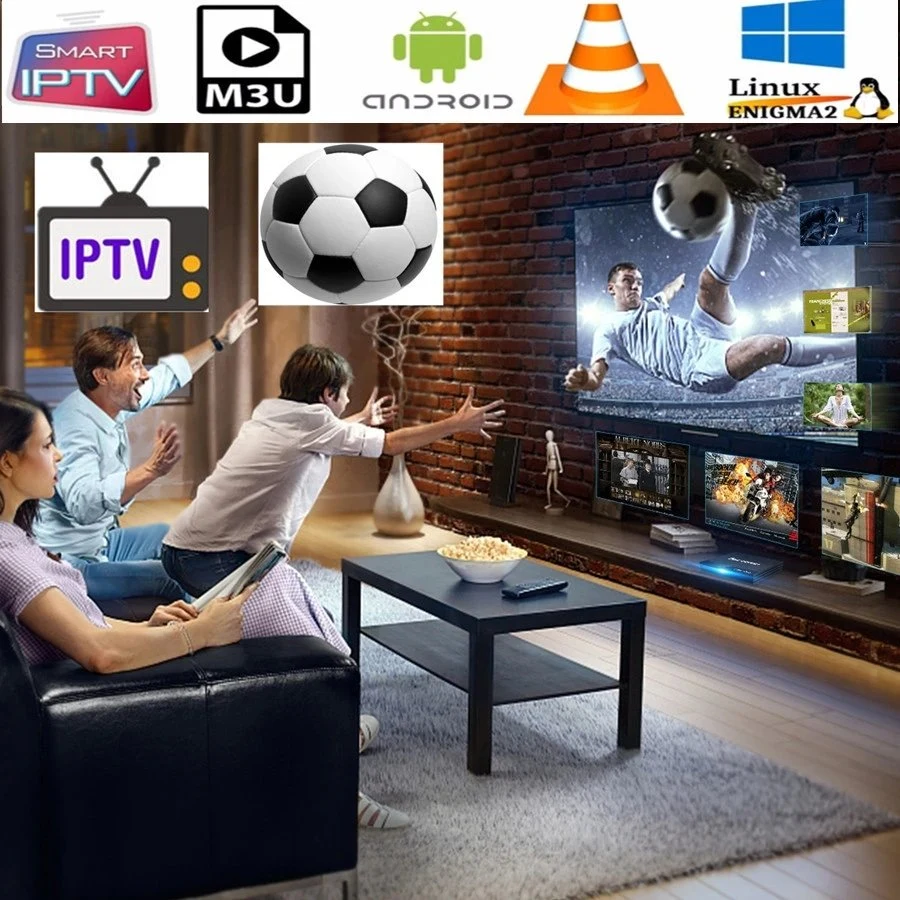 سنة واحدة Qhdtv IPTV الاشتراك فرنسا ألمانيا أوروبا بث العربية APK اعمل على Android Smarttv E2 Box