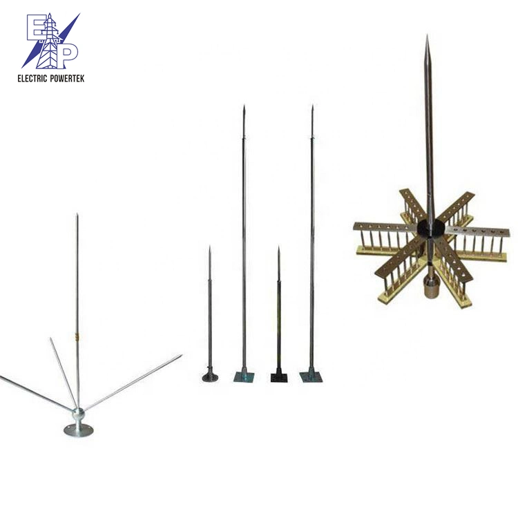 Building Lightning Protection System Use Lightning Arrester Rod for Ese Lightning Arrester