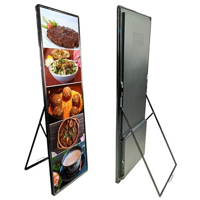 Vertical TV Screen Display Outdoor Video Wall Giant P4 Module LED Panel Price