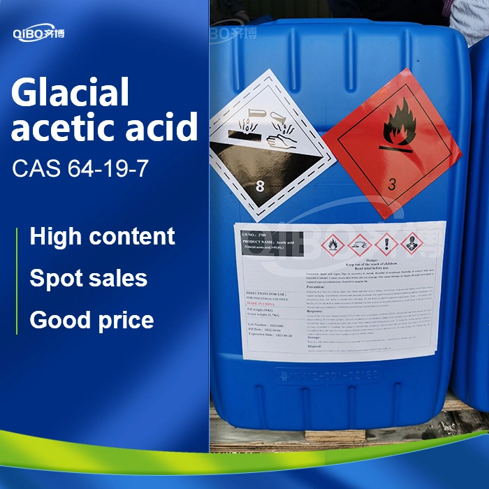 High-Purity 99.9%Gaa Food and Industrial Grade Glacial Acetic Acid CAS No. 64-19-7