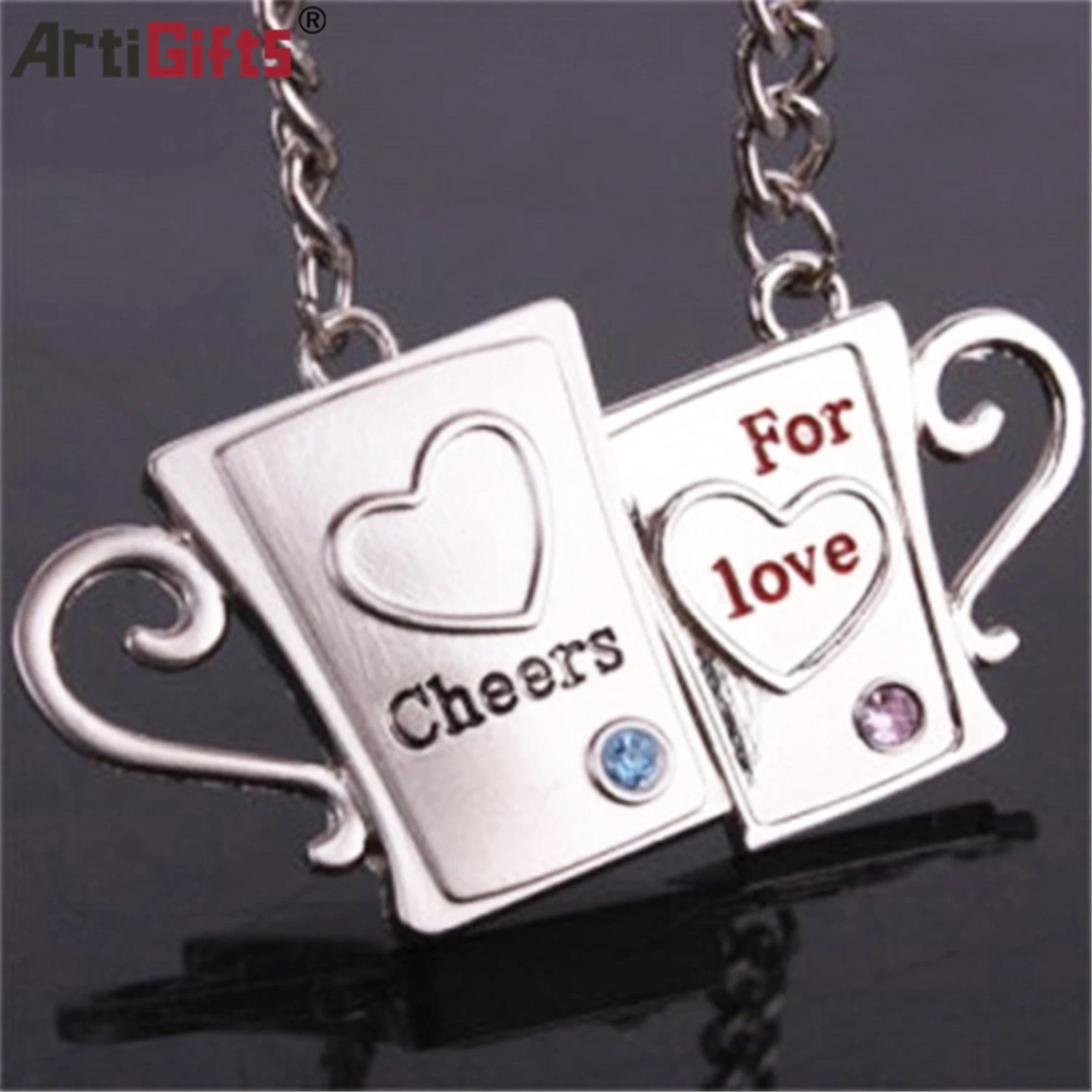 Customized Couple Organizer Key Chain New Model Brands of Key Ring