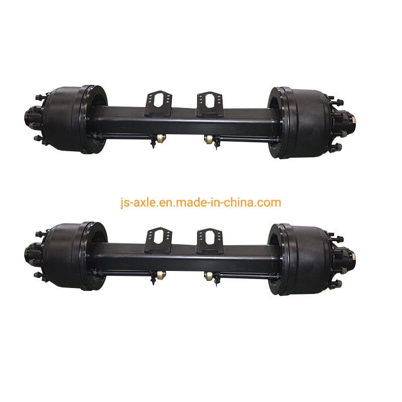 Manufacturer 8t-25t American Inboard Built-in Brake Drum Axle Truck Part Trailer Axle for Trailer Truck