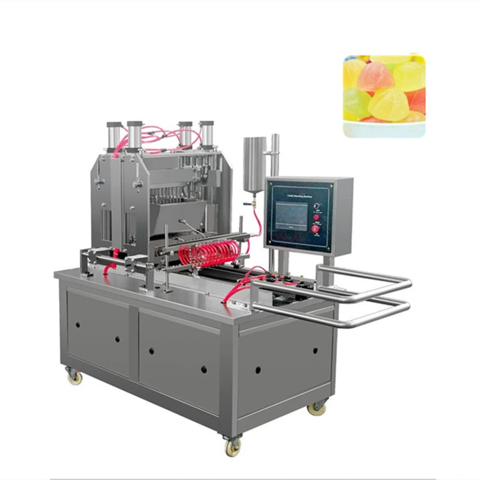 Banana Rings Jelly Bean Candy Pectin Gelatin Soft Candy Machine /Fruit Gummy Candy Making Machine